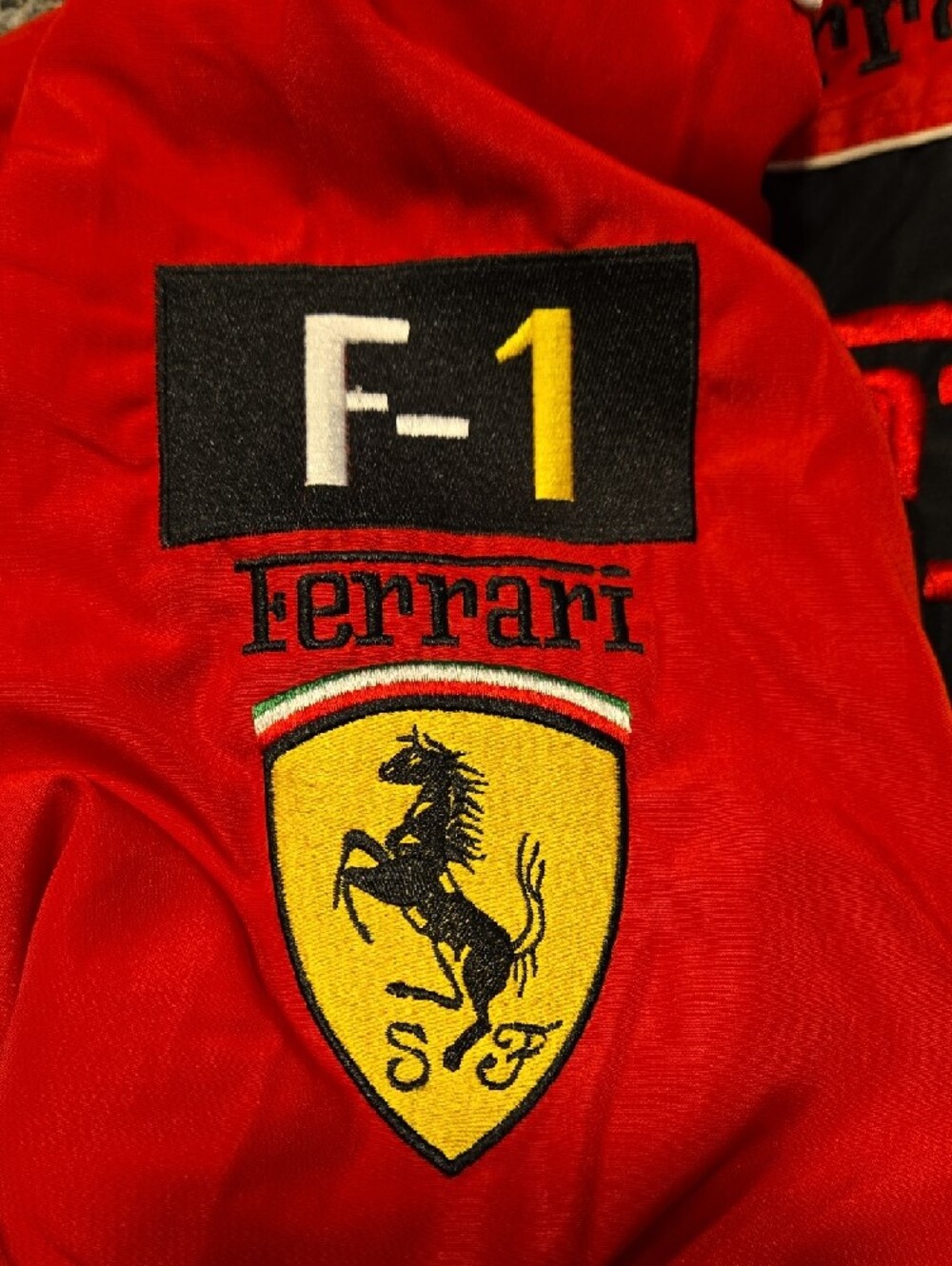 RARE Vintage Ferrari Formula 1 Racing Schumacher Size S - Picture 8 of 12